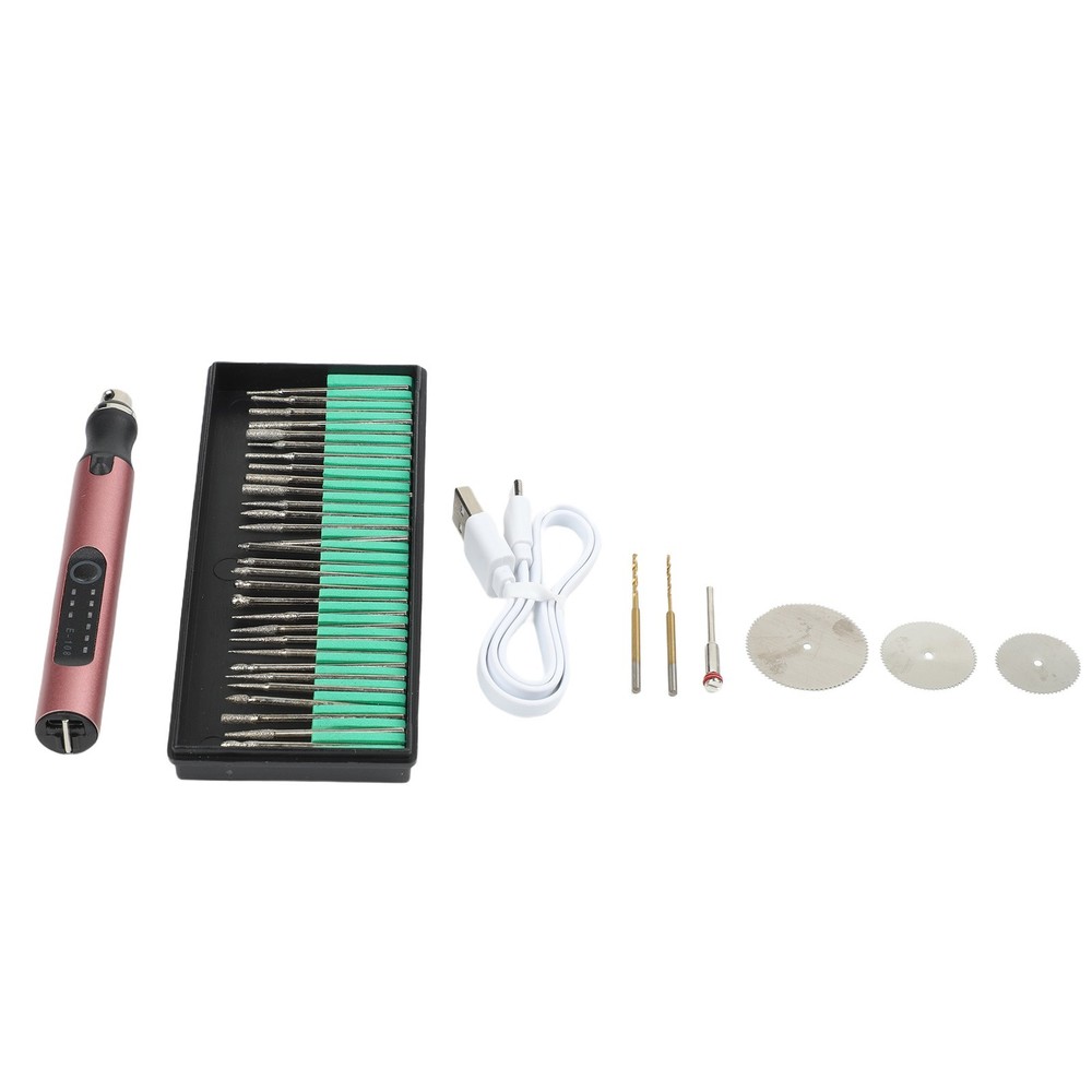 Cordless Electric Rotary Tool Application Package Content Engraving Machine