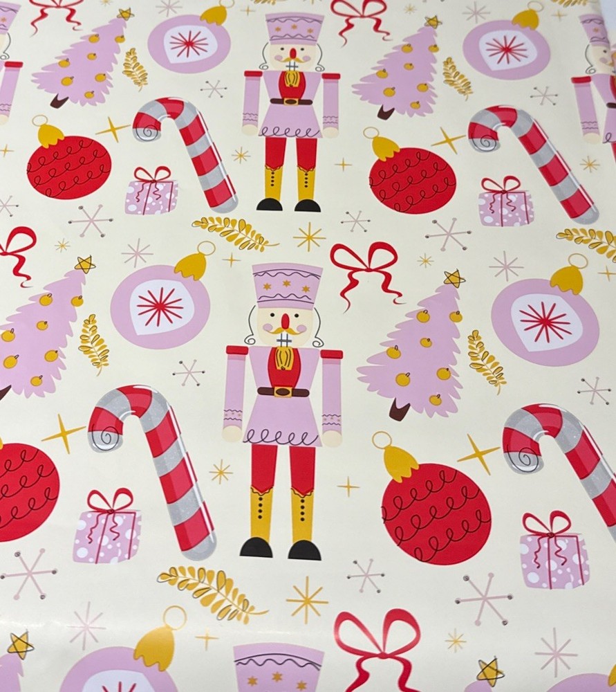 Christmas Nutcracker Design Poly Mailers Size 10 X 13, Pack of 50