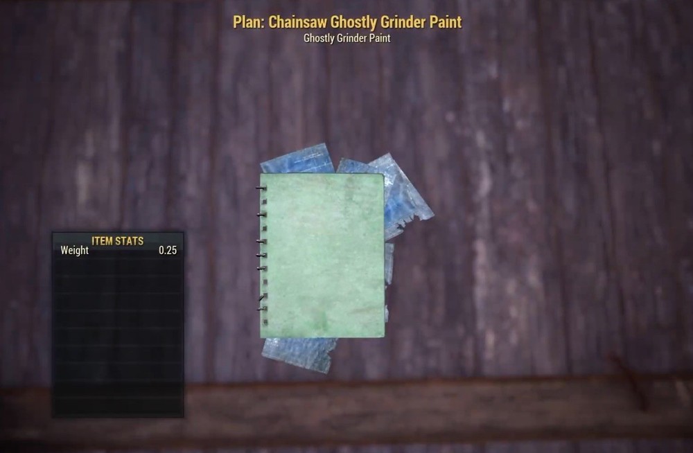 (Xbox) Chainsaw Ghostly Grinder Paint Plan