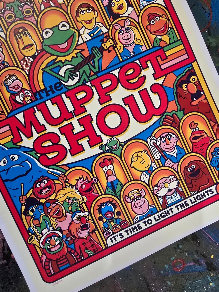 Muppet Show 11" X 14.5" Collector's Poster
