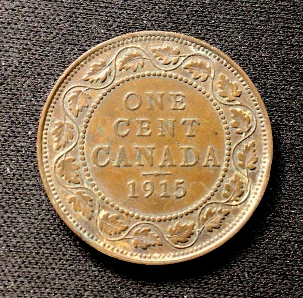 1915 Canada One Cent! Nice Coin! ENN Coins
