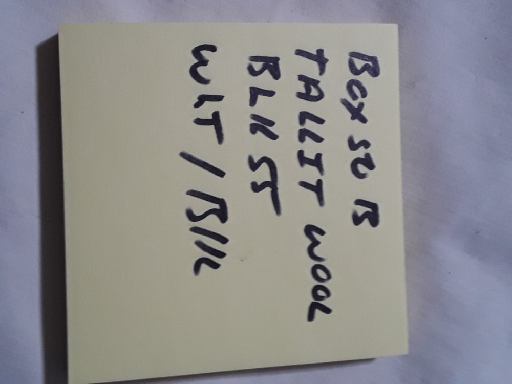 USGI Tallit Wool BLK 55 New