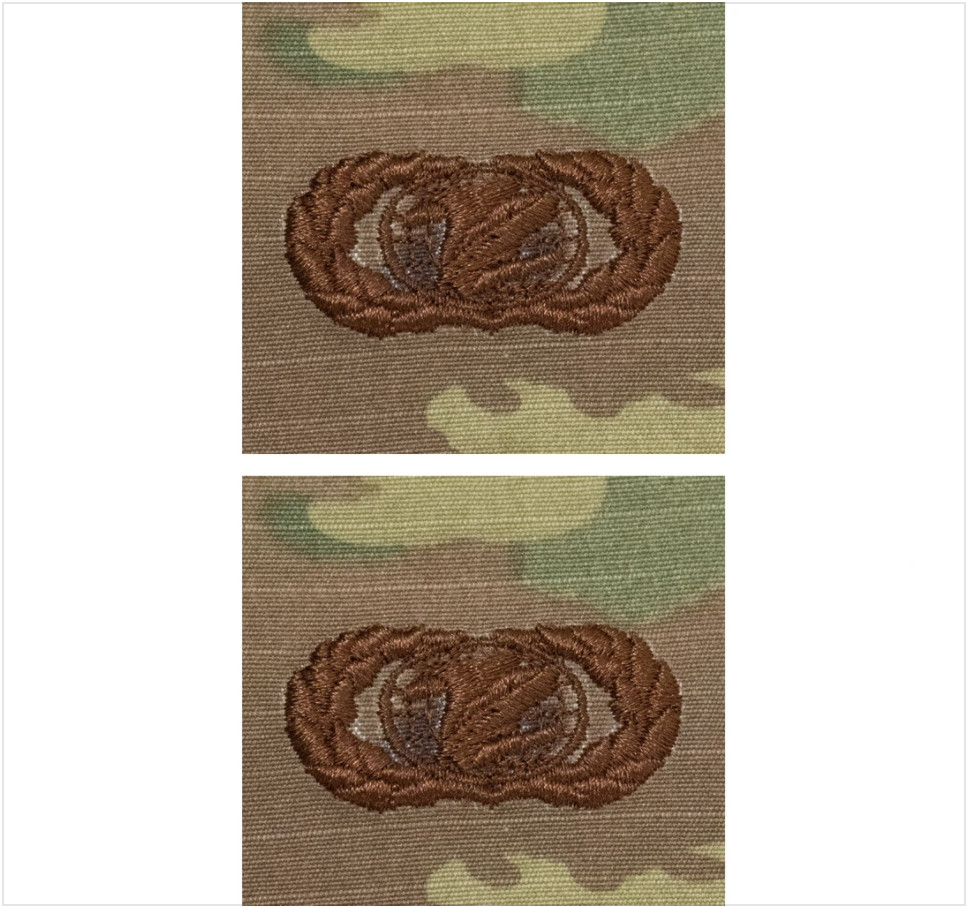 GENUINE U.S. AIR FORCE EMBROIDERED BADGE: ADMINISTRATION - OCP