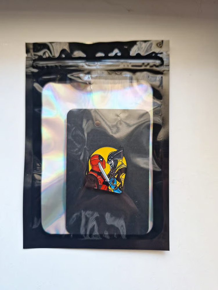 Marvel Comics Deadpool and Wolverine- Characters: Deadpool Wolverine Enamel Pin