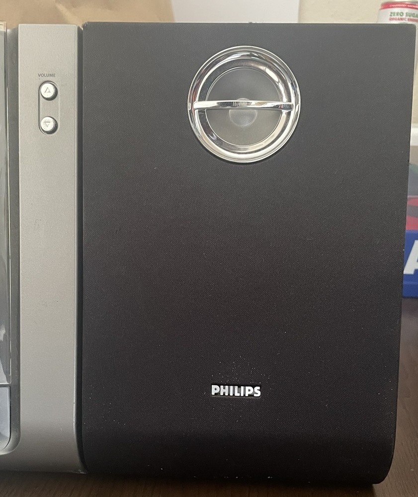 Philips MC235B 37 Micro Shelf Stereo System CD AM/FM Speakers Tested