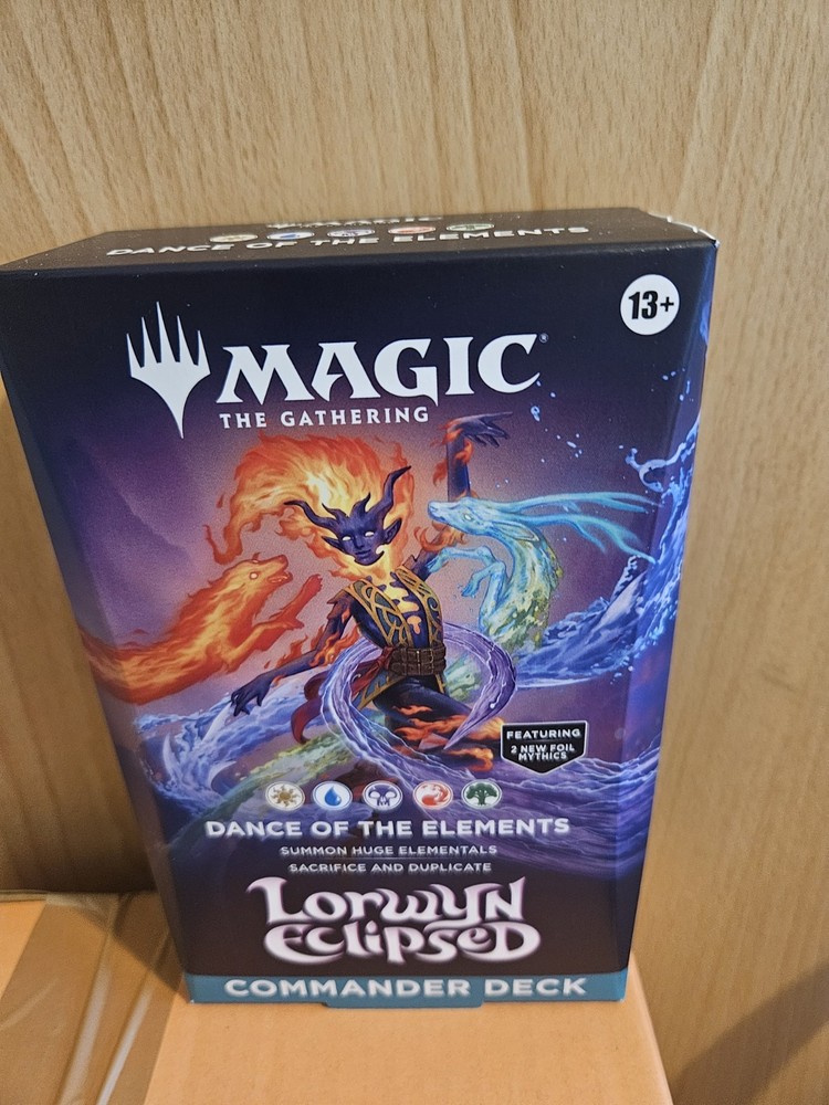 Magic The Gathering Lorwyn Eclipsed Commander Deck dance with the elements