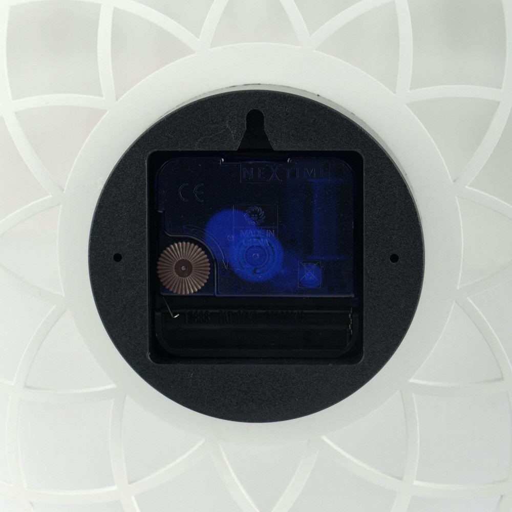 Dreamcatcher White Wood Wall Clock