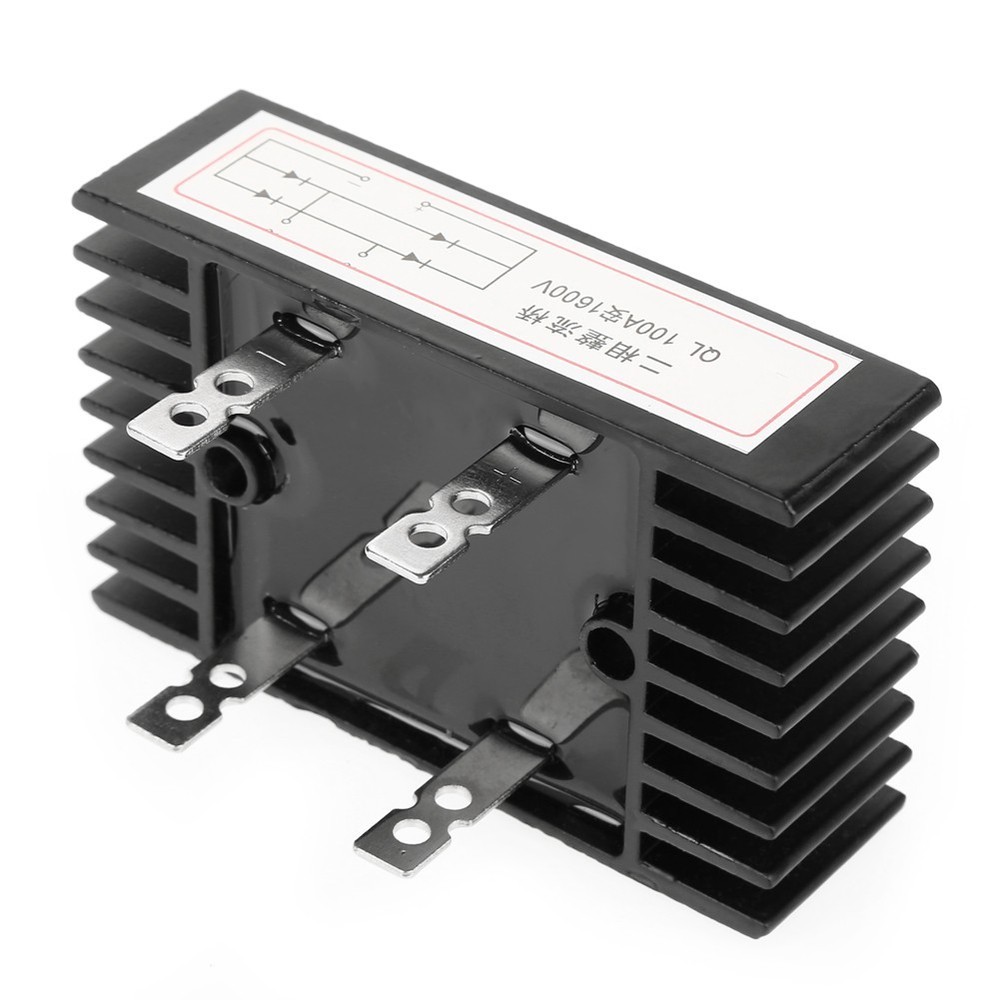 2 Phase High Power Bridge Rectifier 100A 1600V Ensures Stable Performance