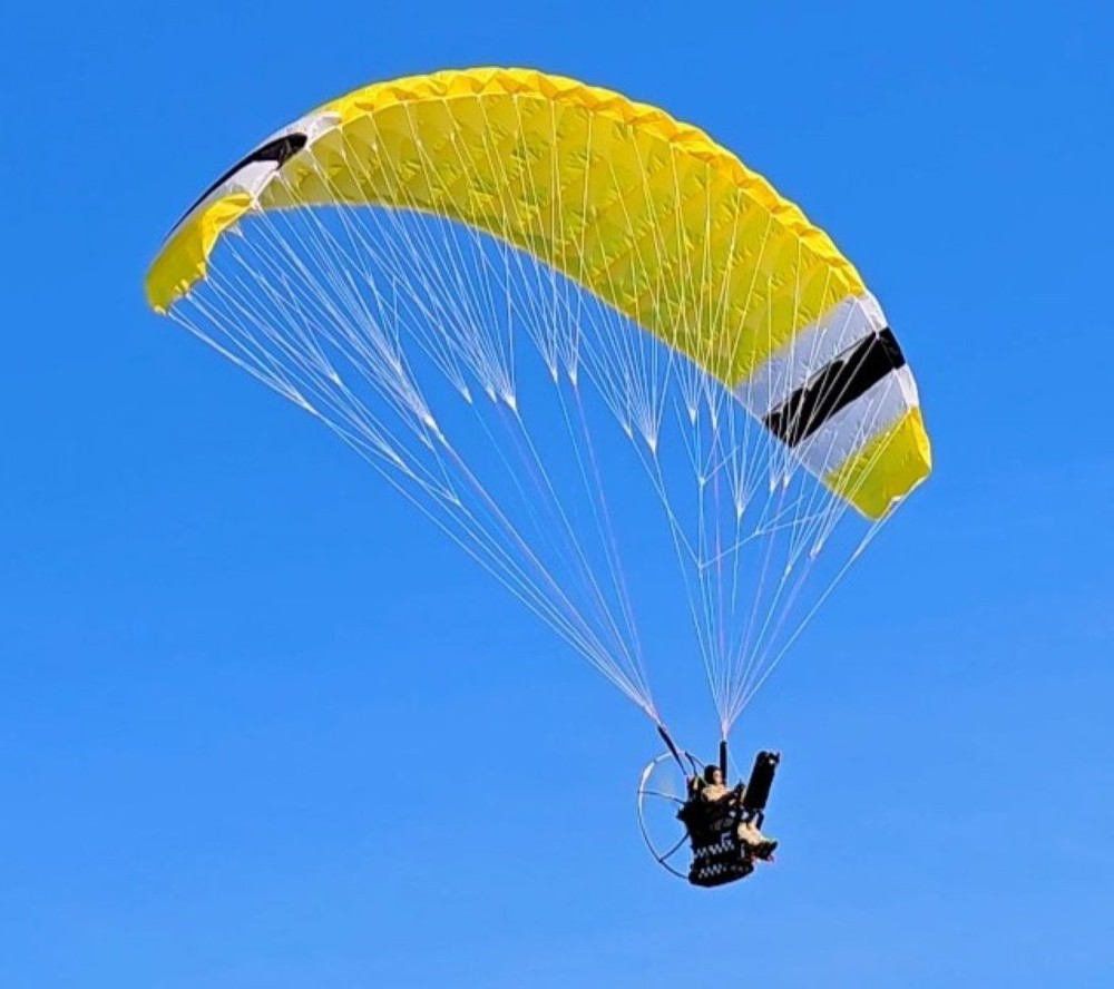 Parafun 1.1M Tech RC Paramotor PNP Version - Yellow  Free Shipping !