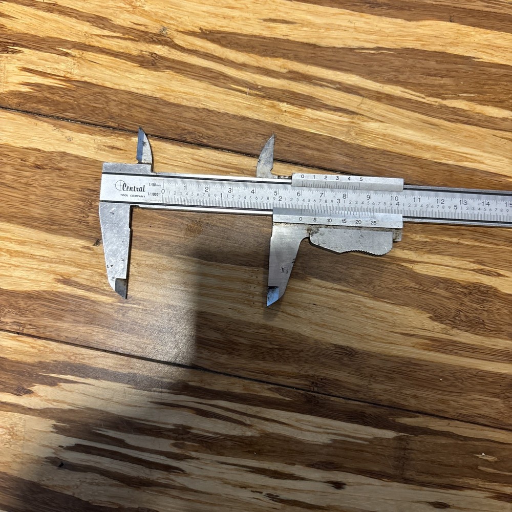 Central Tool Co. Stainless Steel Caliper Micrometer