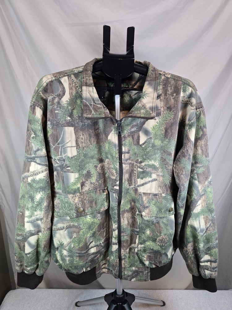 Cabela’s Seclusion 3D Konifer Camouflage Jacket: Size XL