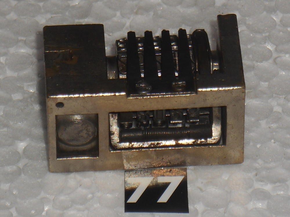 WMA Letterpress Numbering machine | 77