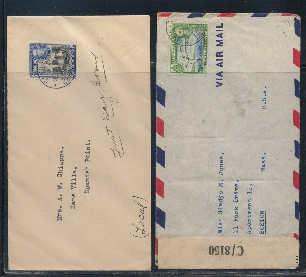 Bermuda  2  cover, one  censor