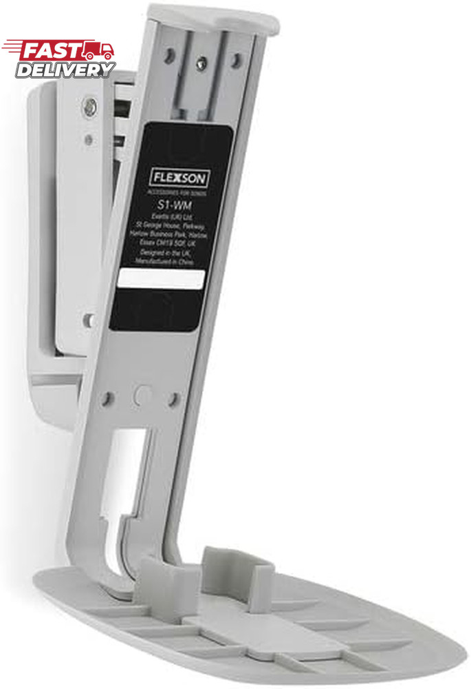 Flexson Wall Mount for SONOS One (Pair, White)
