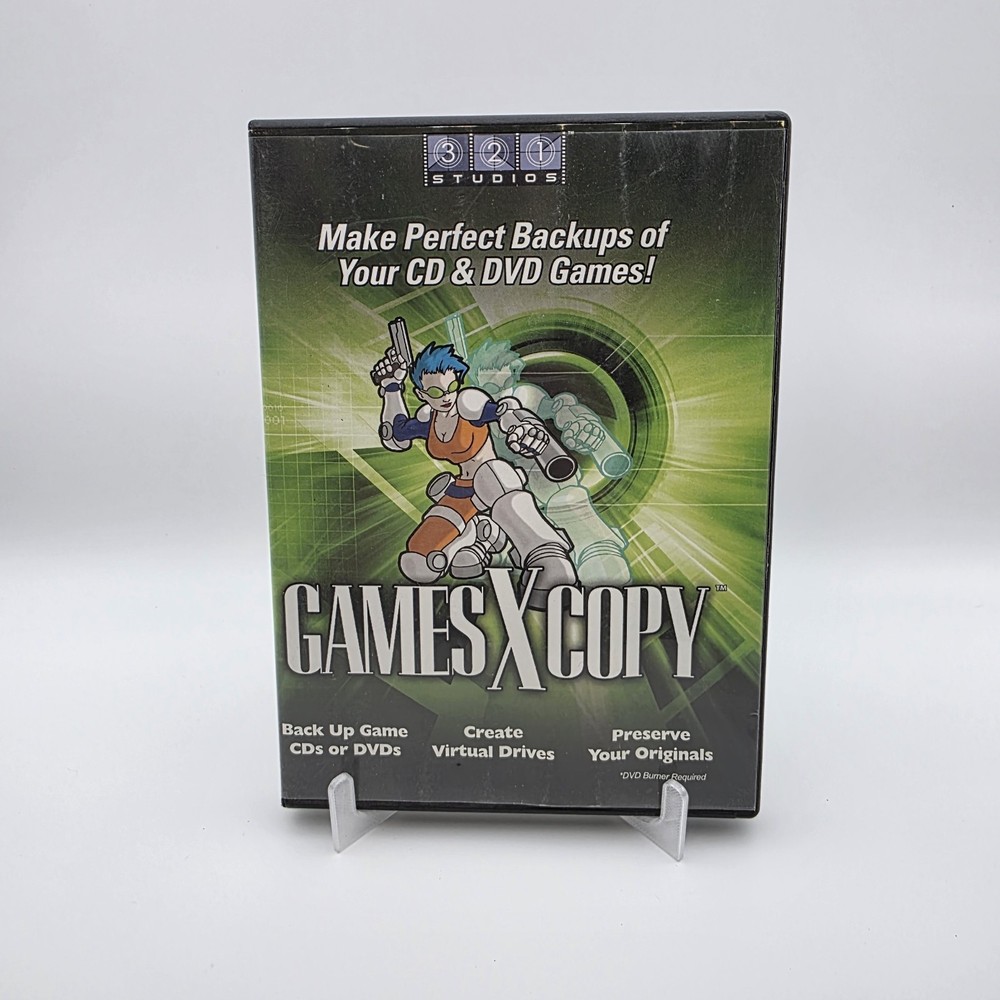 321studios Games X Copy for CD and DVD / PC / Windows - Collectible