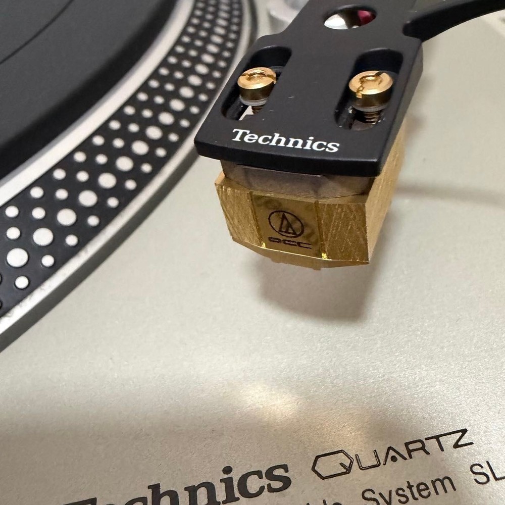 Technics SL-1200MK2-A Direct Drive Turntable Audio-Technica AT33ML MC Fully Work