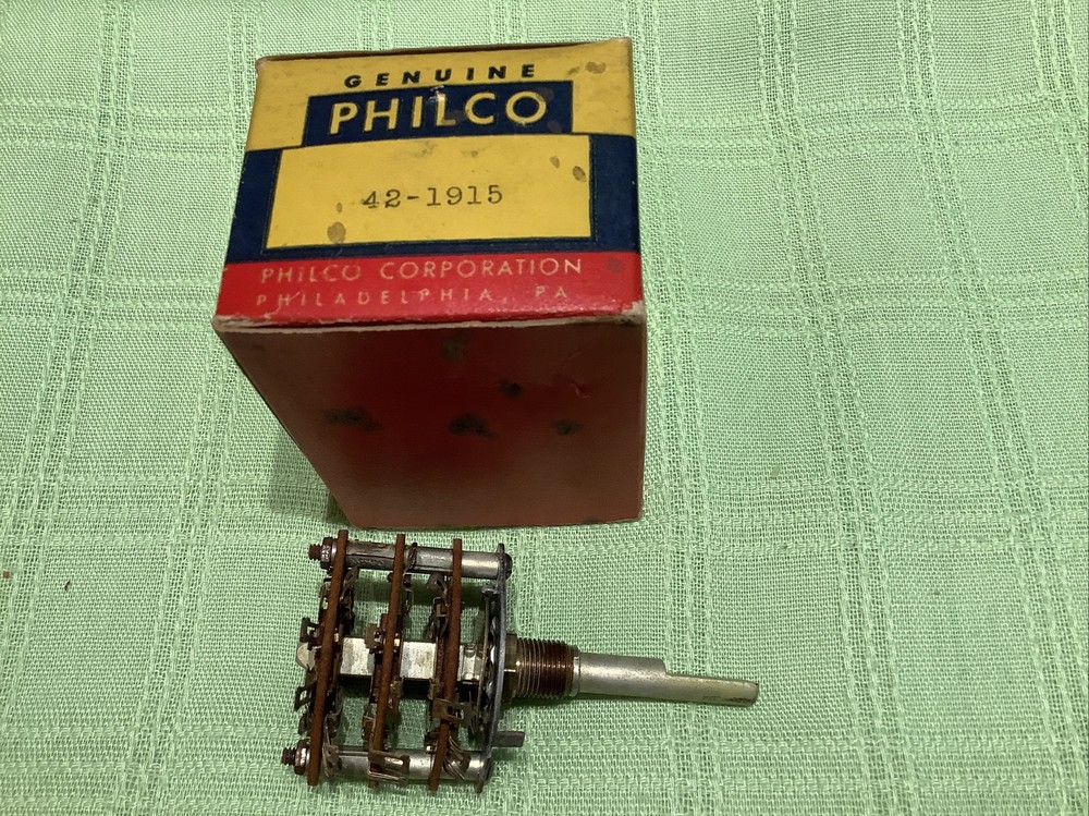 Philco OEM Part 42-1915 Three Tier 4 Position Switch NOS