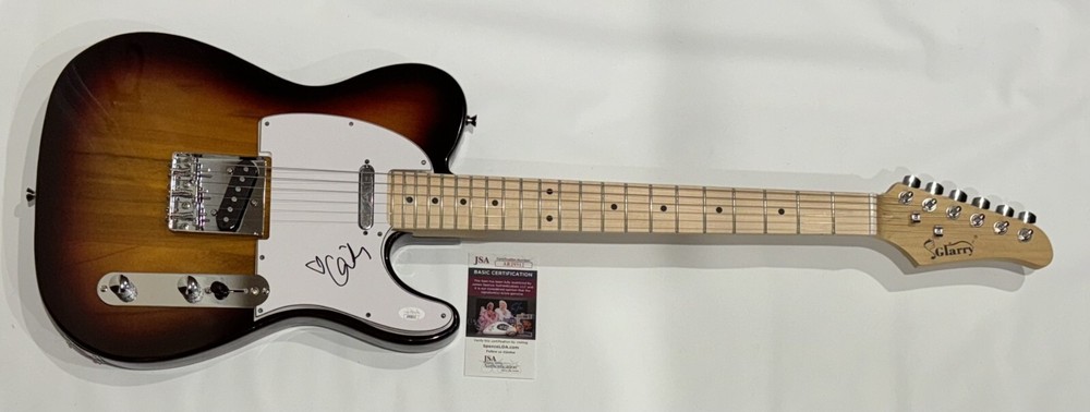ORIANTHI PANAGARIS SIGNED SUNBURST ELECTRIC GUITAR MICHAEL JACKSON JSA COA