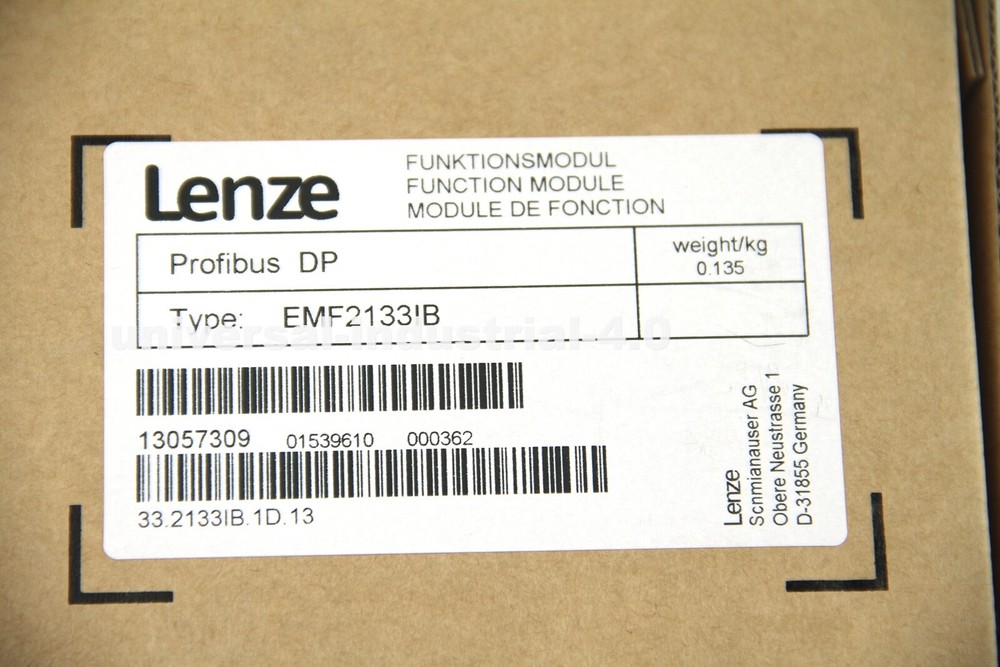 NEW IN BOX LENZE EMF2133IB Communication Module
