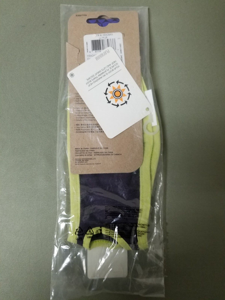 New Reebok Multi-Colored Headband.