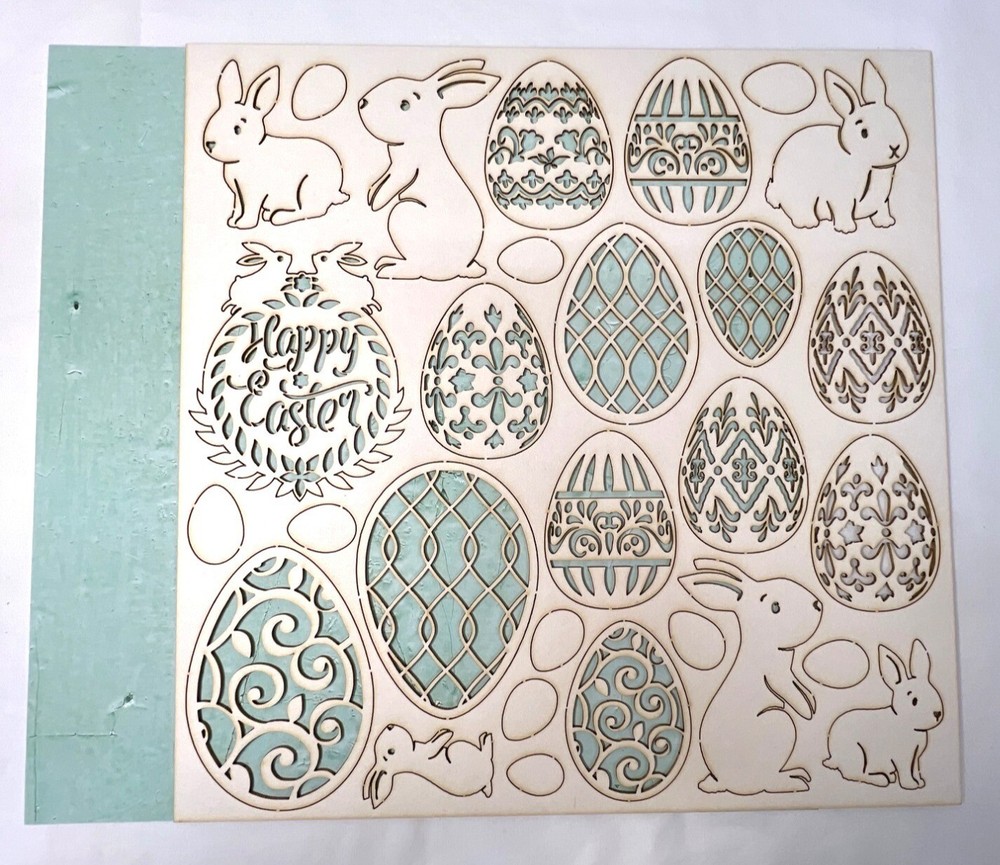 Mintay Chippies Chipboard Decor Elements Easter Set MT-CHIP2-D45