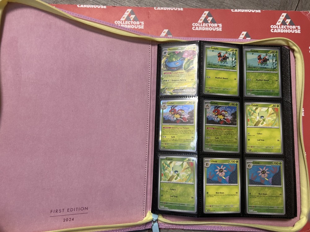 Stellar Crown - Pokemon - Complete Master set NM w/ First edition Binder | G20