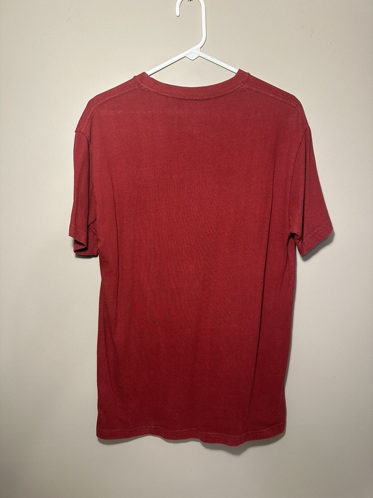 Kith Warp Logo Tee SS18 Red Medium M Preowned *Rare* 🔥🔥