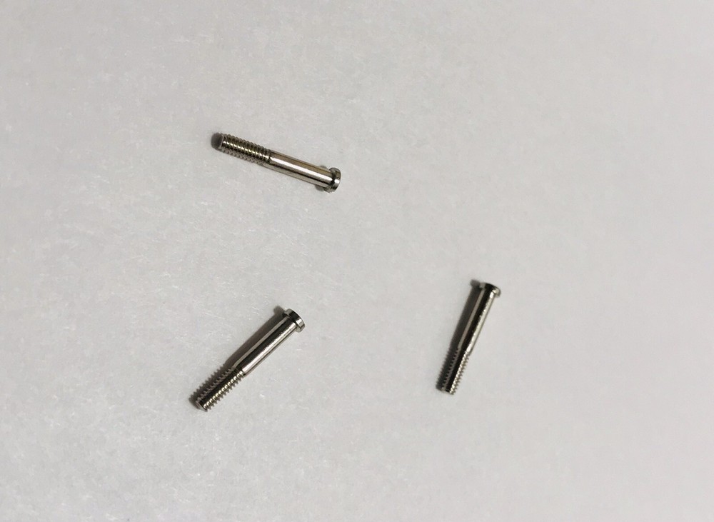 Oakley OX3128 Crosslink Switch OX3150 Silver Temple Hinge Screw Replacement