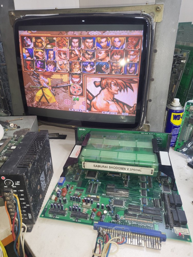SAMURAI SHADOWN V SPECIAL GAME PCB BOARD
