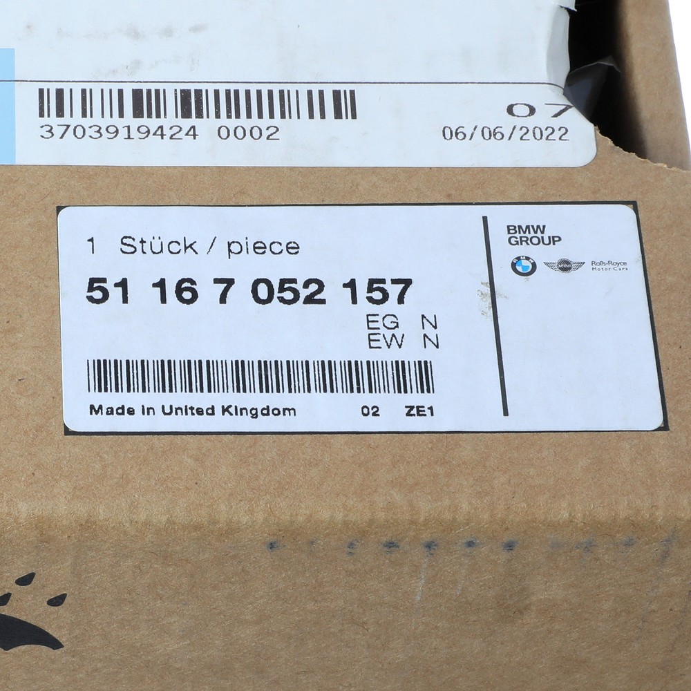 Genuine Mini Gearshift lever boot 51-16-7-052-157