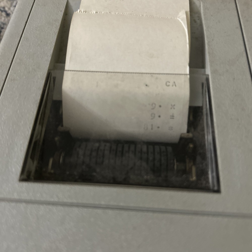 Vintage Victor 800 Adding Machine Printing Calculator