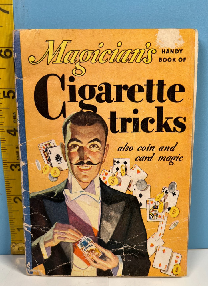 1933 Magoician's Cigarette Tricks Handy Book
