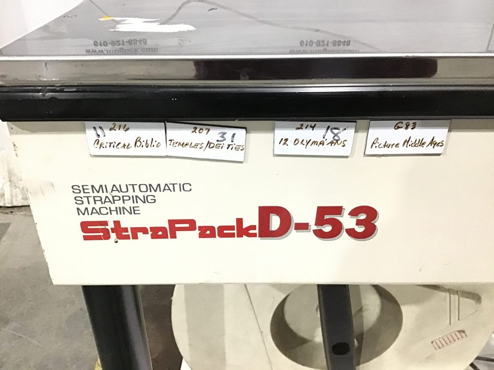 StraPack D-53 Semi Automatic Strapping Machine