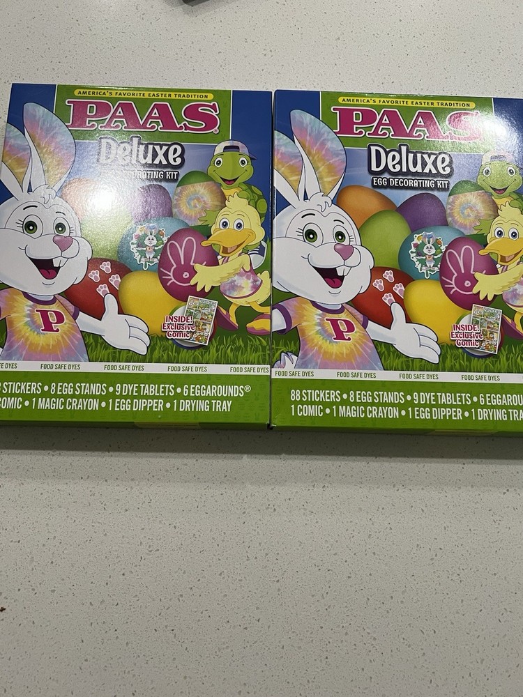 Paas Deluxe Easter Egg Decorating Kit Pack Of 2