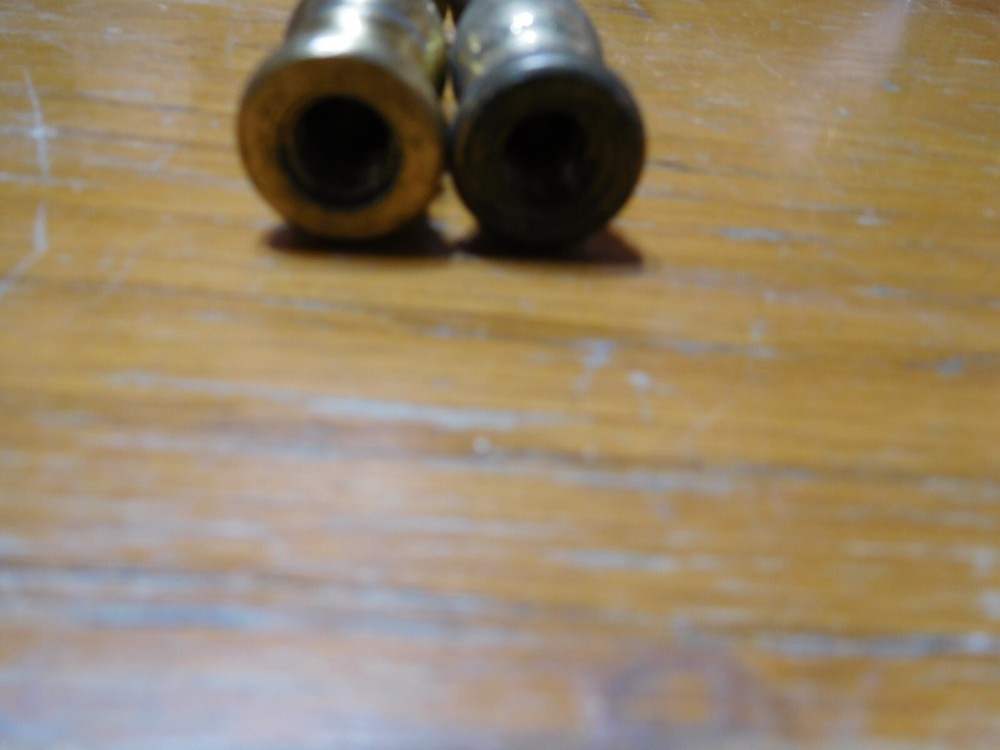 2) Brass Spacers 3" tall x 5/8" diameter 1/8IP with threaded ends - #3844