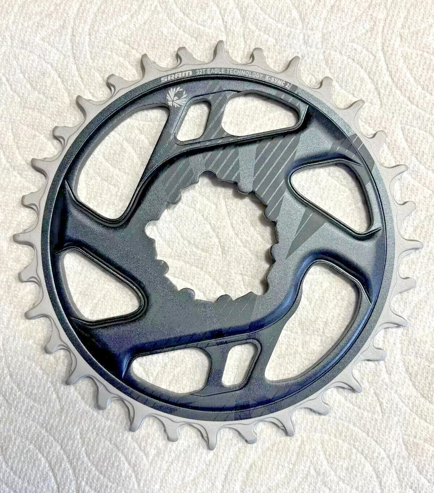 SRAM X-Sync 2 Eagle Cold Forged Direct Mount Chainring Lunar Grey 32T 3mm BOOST