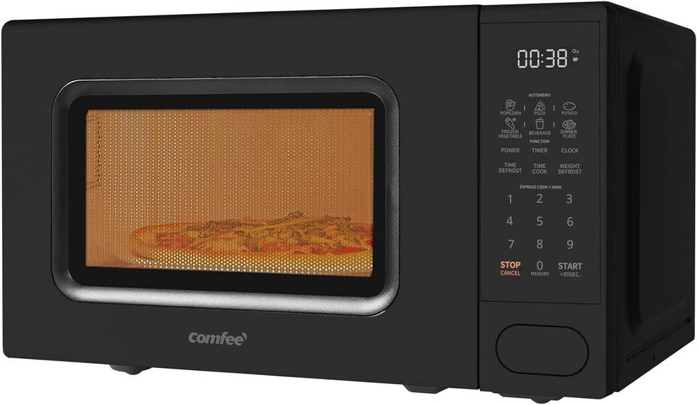 COMFEE Deluxe Counter Top One Touch Microwave Oven