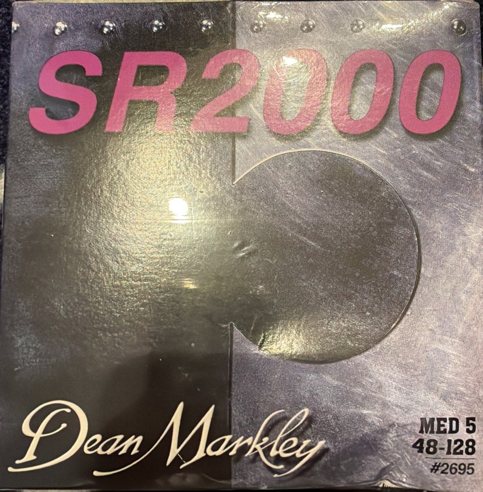 Dean Markley SR 2000 - 2695 - Electric Bass String Set, 5-String, Medium, .048-
