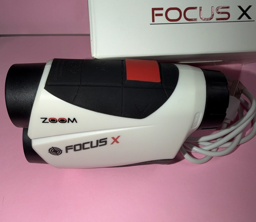 ZOOM Focus X Golf Range Finder Rechargeable
