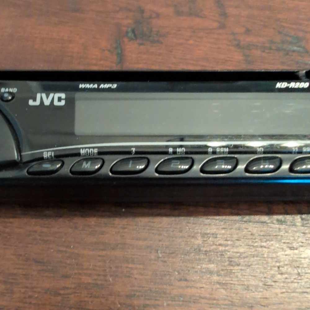 JVC KD-R200 FACEPLATE ONLY OEM Tested