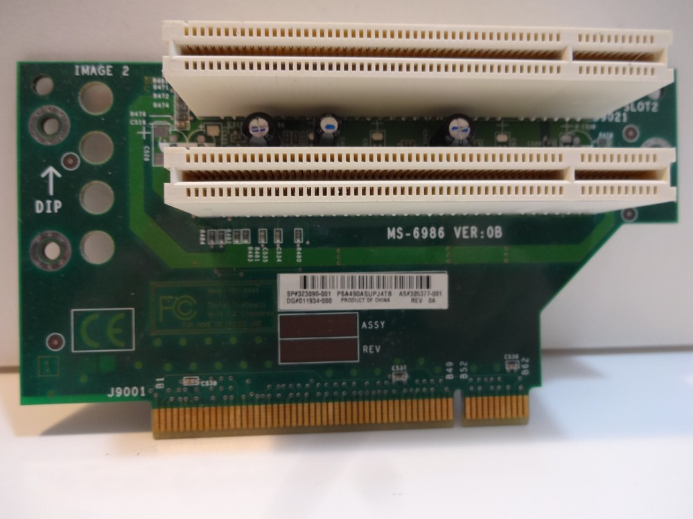 3 Genuine HP COMPAQ MS-6986 SFF PCI Riser