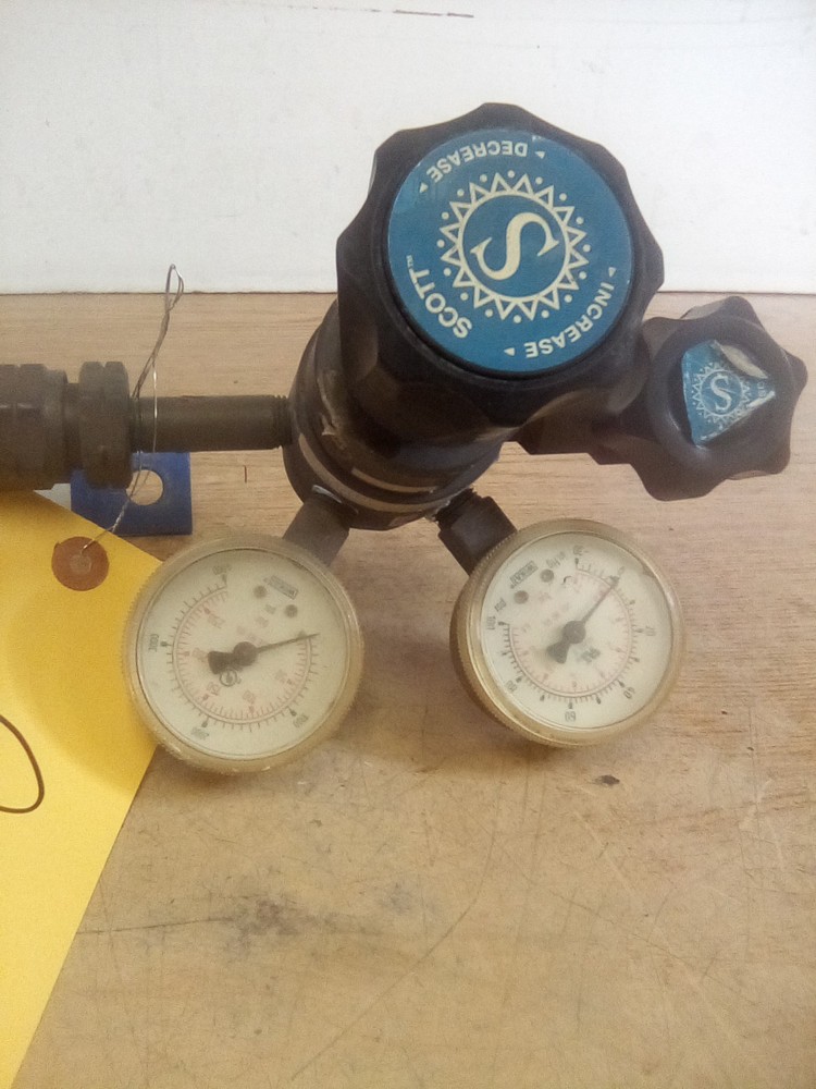 Scott TB2-75 Gas Regulator Assembly