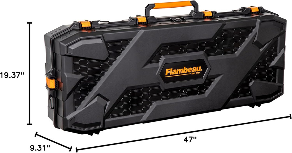 Flambeau Outdoors Formula Bow Case - Features A.B.S. Foamless Bow Security Syste