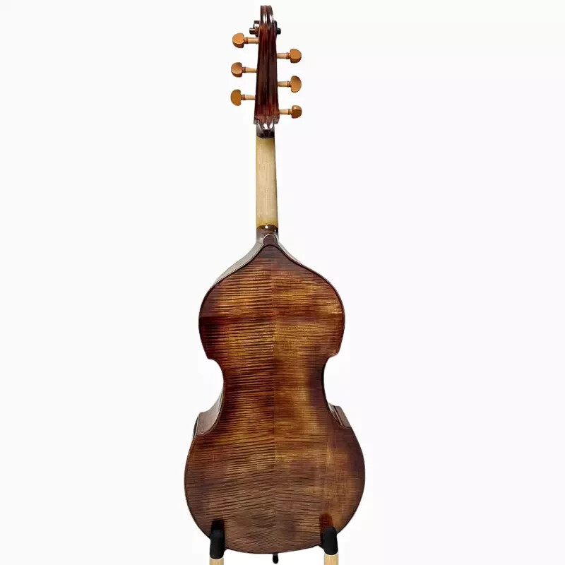 Good sound 6 string viola da gamba 29 inch, Professional Viol,Flame maple back