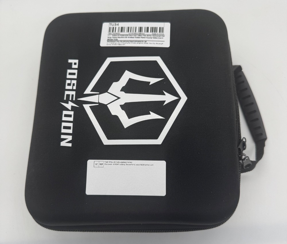 POSEIDON Wireless Tattoo TU25, Complete Kit! For Beginners and Pros