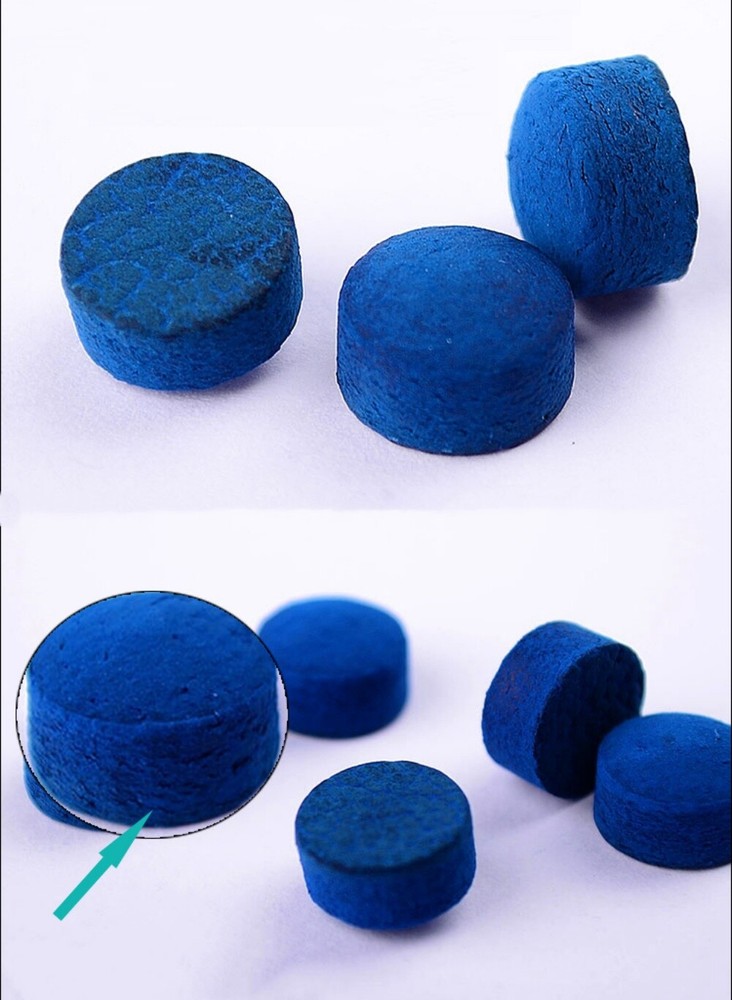 USA BRUNSWICK Leather Cue Tips 13mm