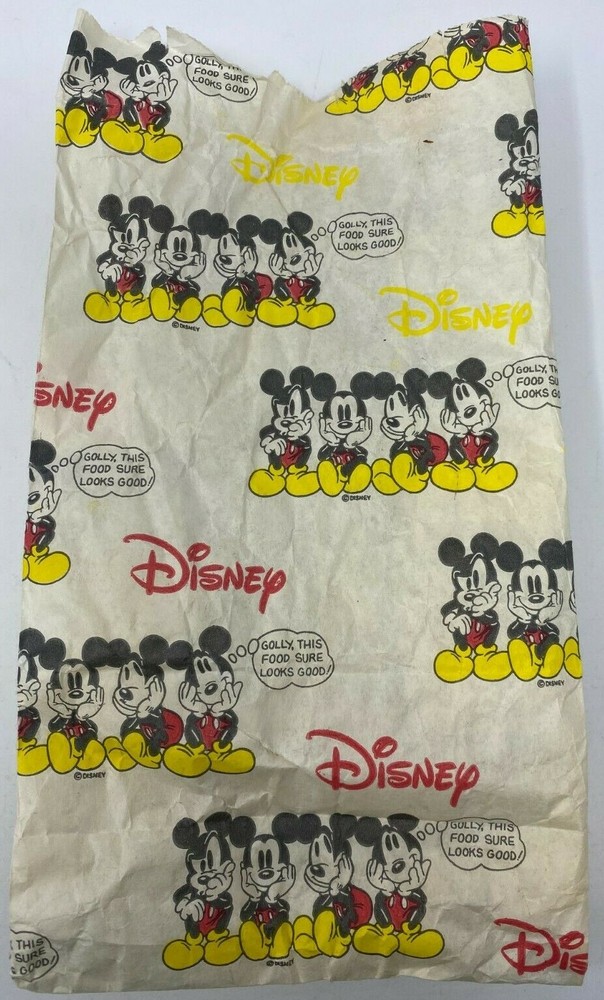 Disney Mickey Mouse Paper popcorn bag