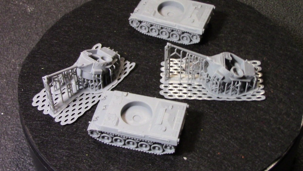 🔥 15mm Printed WW2 US M18 Hellcat TD Team (2)