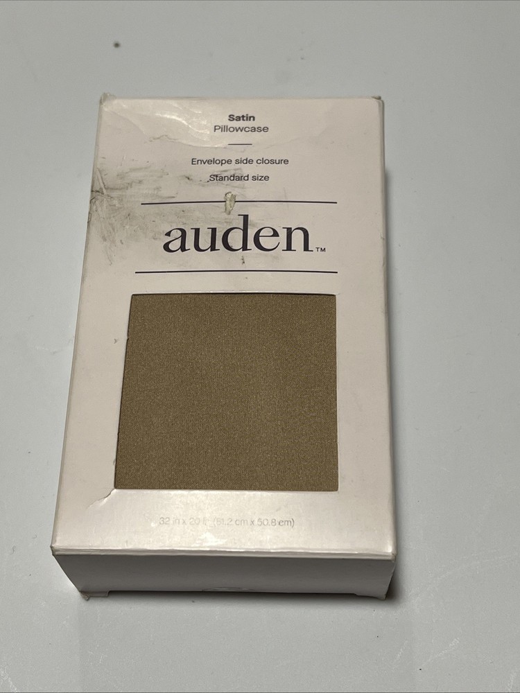 Auden Satin Pillowcase Standard 32"x20" Envelope Side…#383