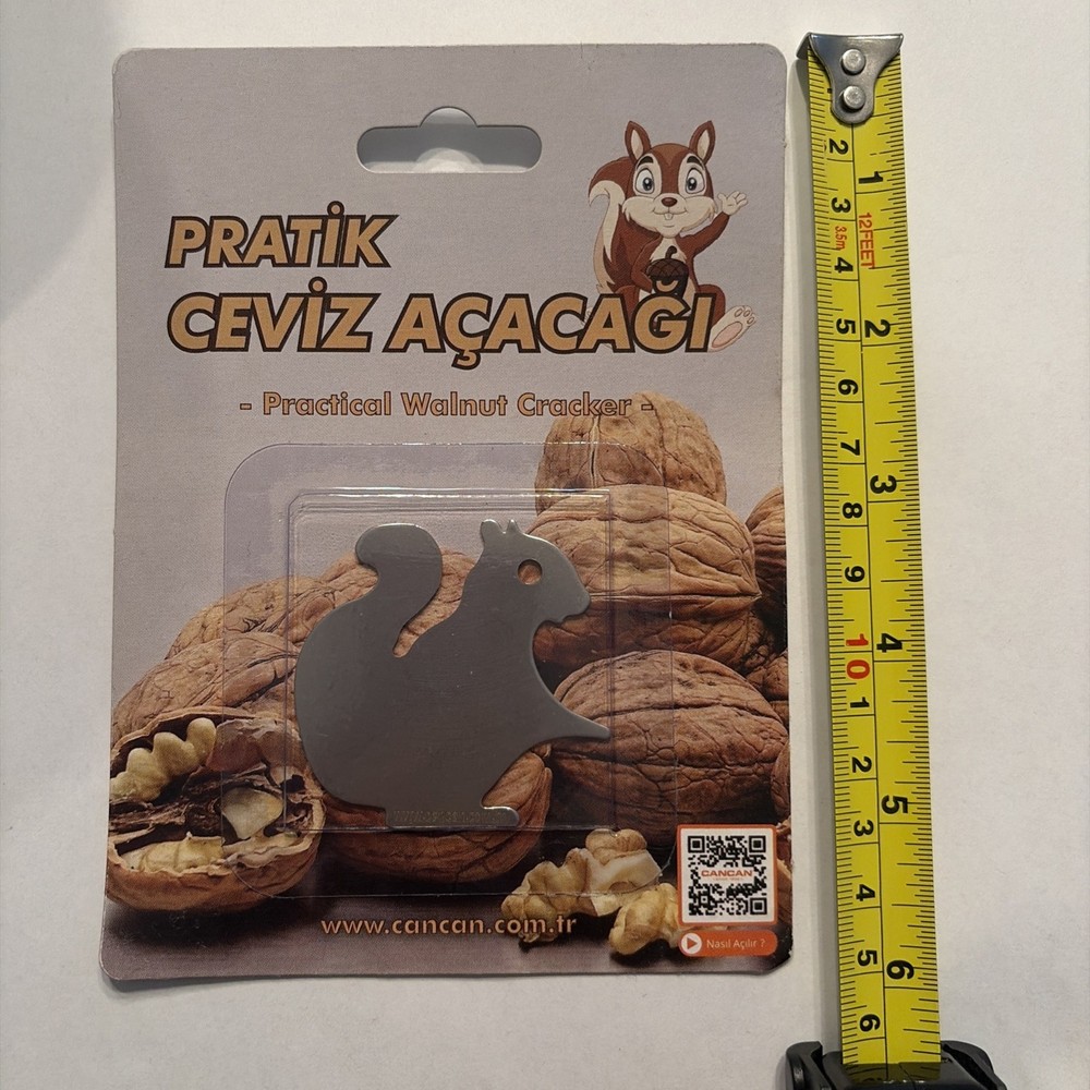 Walnut Pecan Cracker Opener Cute Squirrel Turkish Product